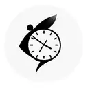 melting clock  tattoo design idea