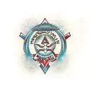 ahura mazda  tattoo design idea