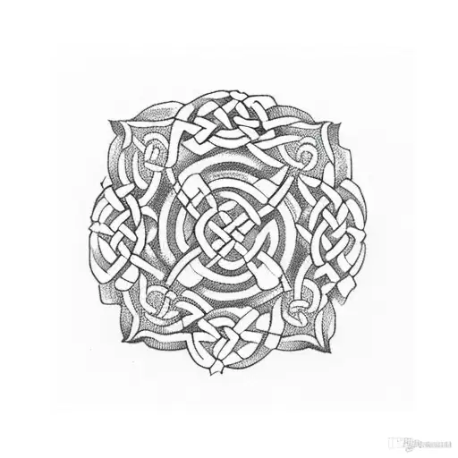 Celtic Knot tattoo design idea