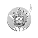 rick an morty stuff going out a portal tattoo design idea