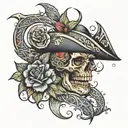 Dominican born in the USA  tattoo design idea