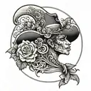 Dominican born in the USA  tattoo design idea