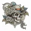 Dominican born in the USA  tattoo design idea