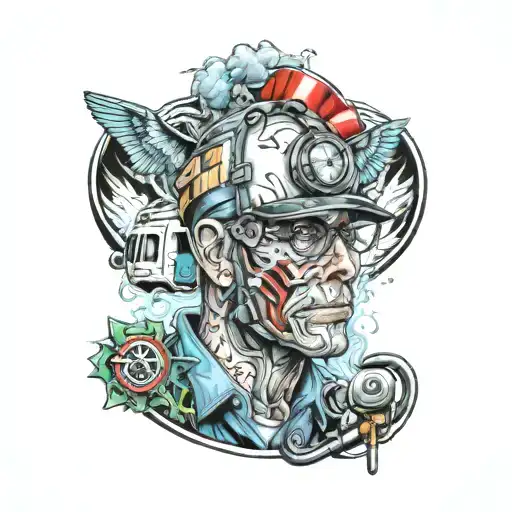 paramedic tattoo design idea