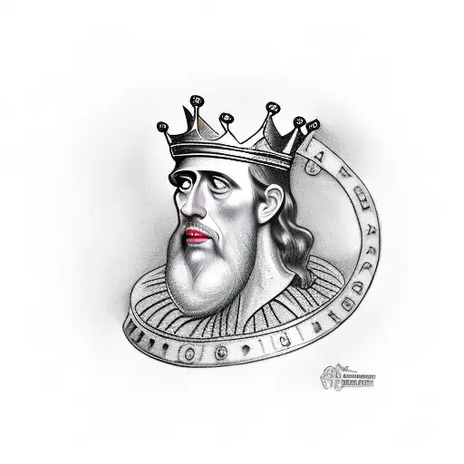 King Richard I of England tattoo design idea