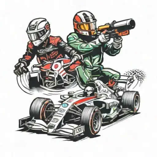 formula one and racing and motorcycle and love and dexter and breaking bad and red and black and football manager game tattoo design idea