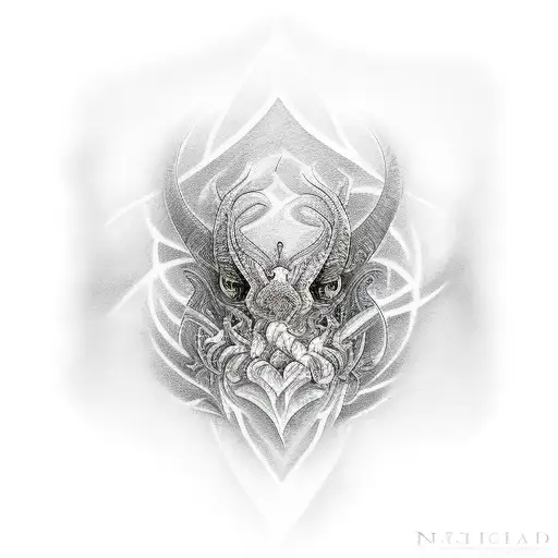 fjord tattoo design idea