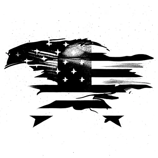 50 Awesome American Flag Tattoo Designs | Art and Design