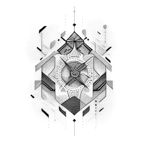  rare word handwritten tattoo design idea