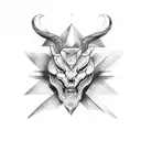  rare word handwritten tattoo design idea