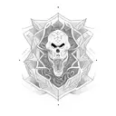  rare word tattoo design idea