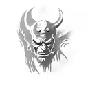 hellboy tattoo design idea