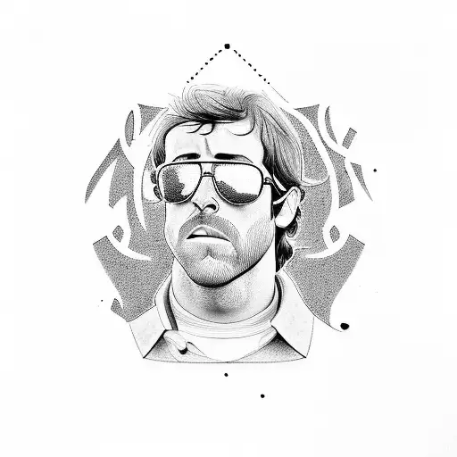 Minimalist Tattoo Design: Asturias, Fernando Alonso, beer, Formula 1, football, and Allan (The Hangover)   tattoo design idea