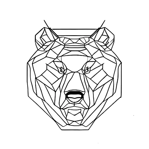 Bear Tattoo Design II by psychorama on DeviantArt