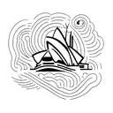 opera house  tattoo design idea