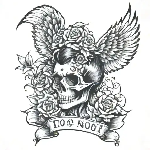 I do not and will not fear tomorrow because I feel as though today has been enough tattoo design idea