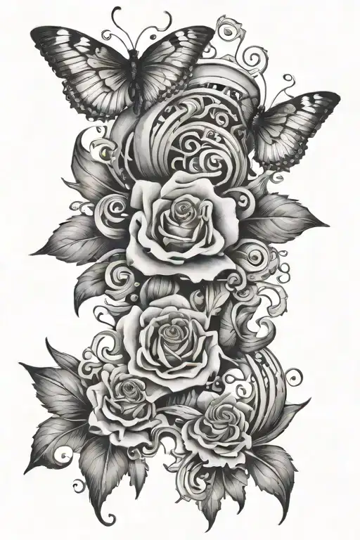 palabra , ("Secrek NR" ) tattoo design idea