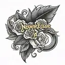never failure always a lesson band tattoo tattoo design idea