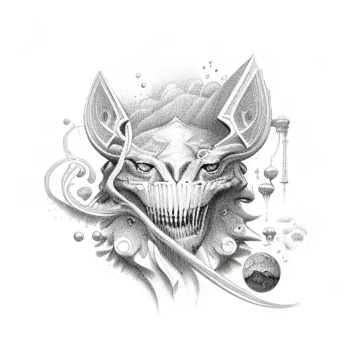 non est ad astra mollis e terris via tattoo design idea