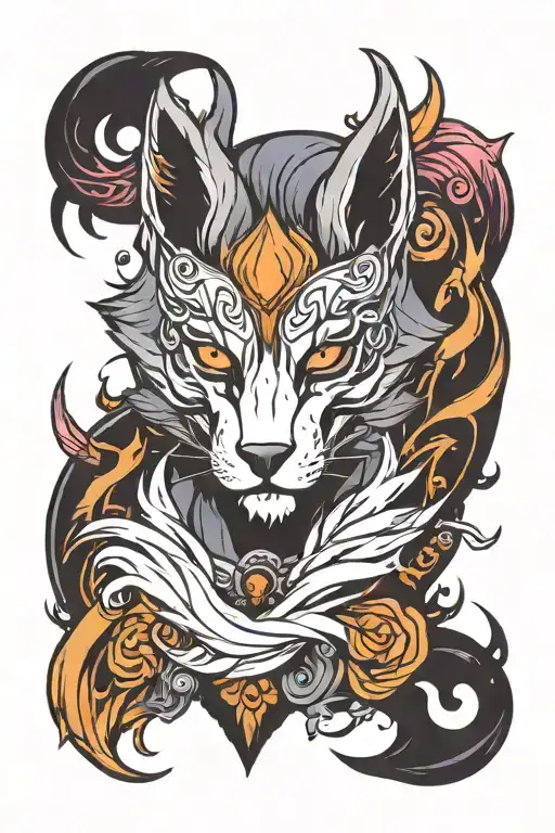 kindred league of legends never die tattoo design idea