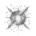 Dancing neurons tattoo design idea