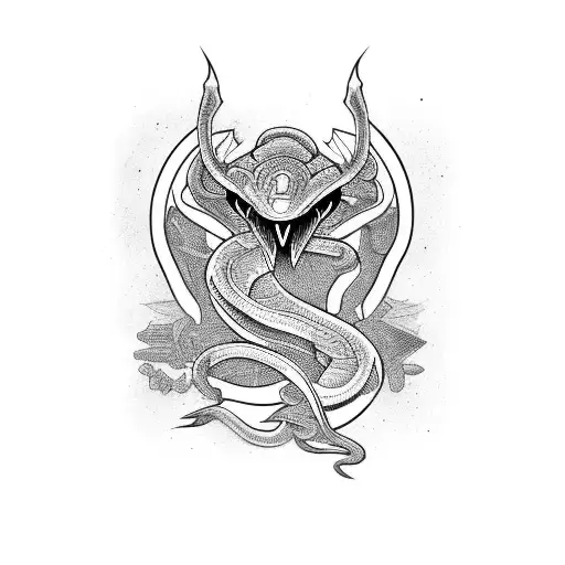 Cobra dando a conta em todo o braço  tattoo design idea