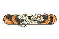 Snake tattoo design idea