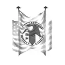 chicago flag tattoo design idea