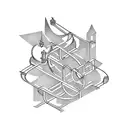  roller coaster tattoo design idea