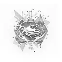  roller coaster tattoo design idea