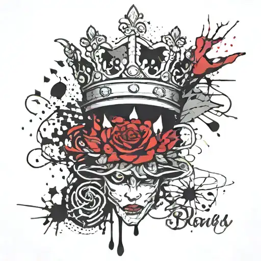crowns symbolizing royalty tattoo design idea