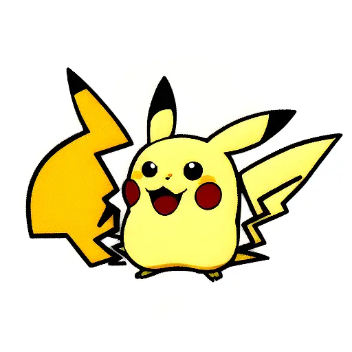 pikachu tattoo design idea