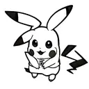 pikachu tattoo design idea