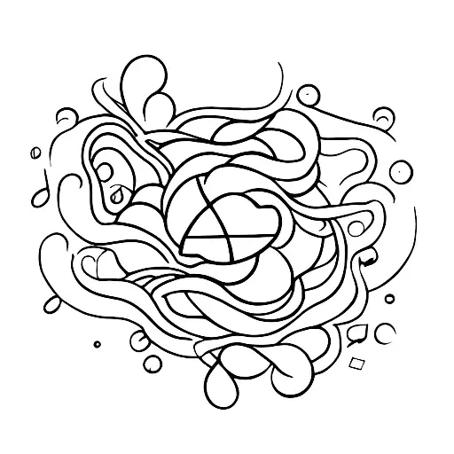 "bittersweet symphony" tattoo design idea