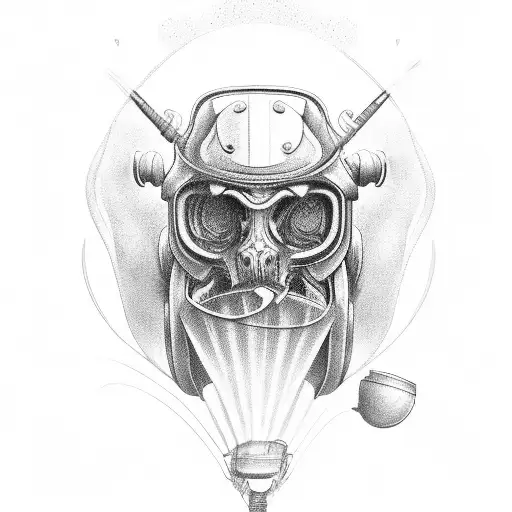 lawnmower tattoo design idea