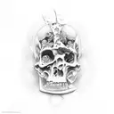 live forever tattoo design idea