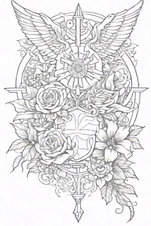memorial tattoo tattoo design idea