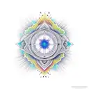 Chakras tattoo design idea