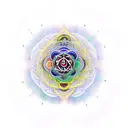 Chakras tattoo design idea