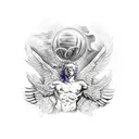 Icarus tattoo design idea