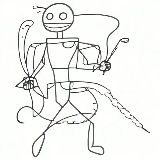 Omni man tattoo design idea