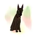 doberman tattoo design idea