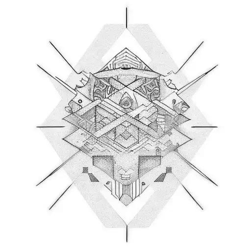 express the duality of man: always been good at numbers, but recently gotten in touch with my creative side. creativity  tattoo design idea