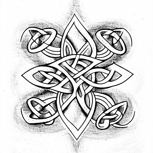 Celtic Knot tattoo design idea