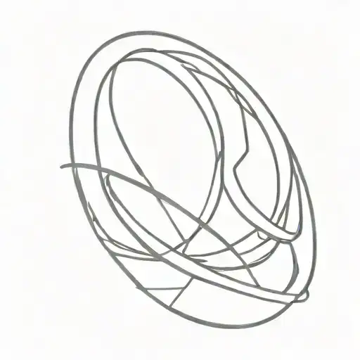 infinity ring finger tattoo design idea