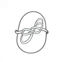 infinity ring finger print tattoo design idea