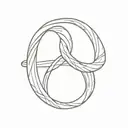 infinity ring finger print tattoo design idea