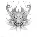 twisted steel tattoo design idea