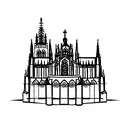 Catedral de Burgos y escudo del Burgos cf tattoo design idea