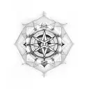 heartagram  tattoo design idea